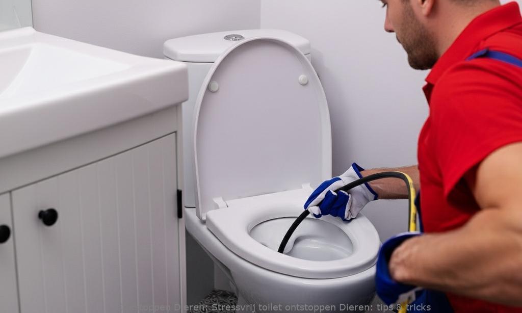 Stressvrij toilet ontstoppen Dieren: tips & tricks