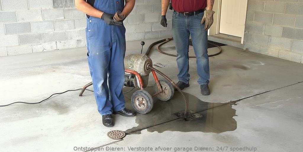 Verstopte afvoer garage Dieren: 24/7 spoedhulp