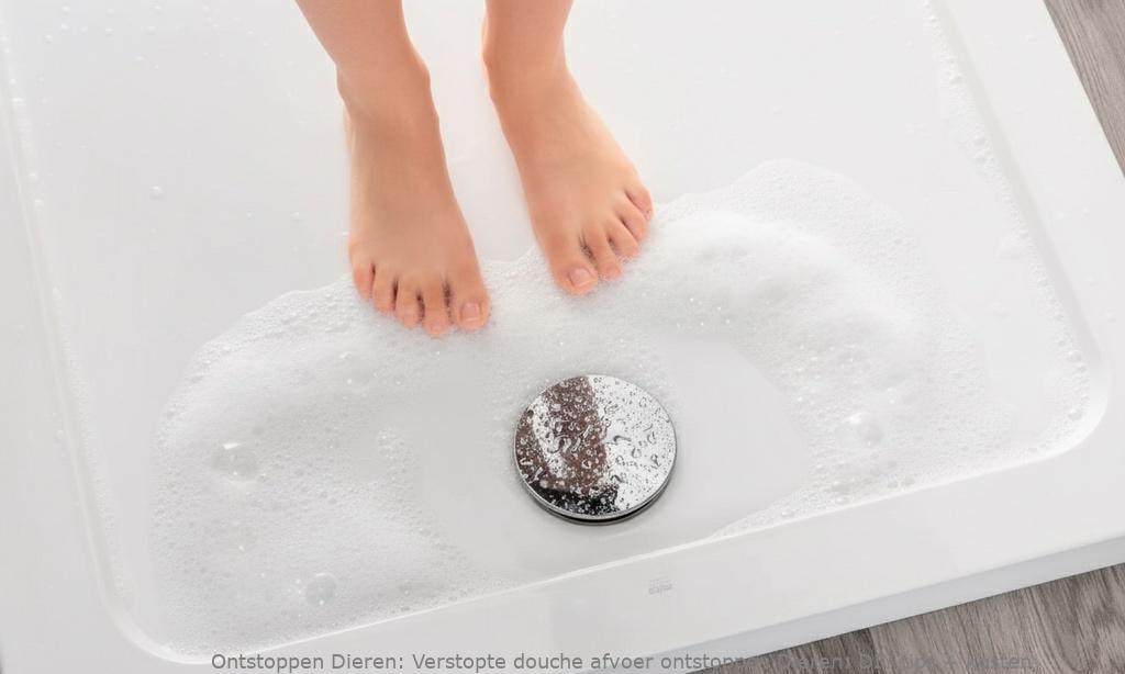 Verstopte douche afvoer ontstoppen Dieren: DIY tips + kosten